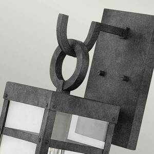 Porter kültéri fali lámpa, fekete, 47, 4 cm magas kép