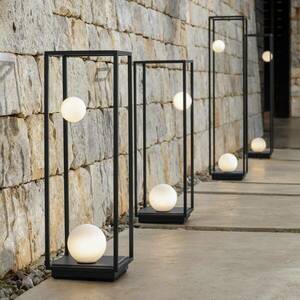 Karman Abachina LED állólámpa IP65 103cm fekete kép