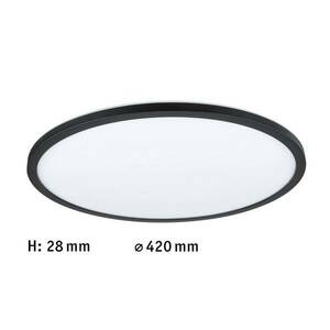 Paulmann Atria Shine Panel 3-step fekete 840 Ø42cm kép
