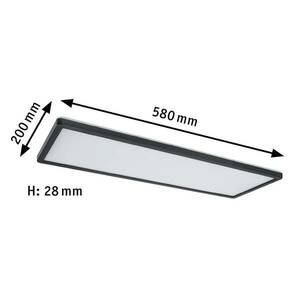 Paulmann Atria Shine Panel 3-step fekete 840 58x20 kép