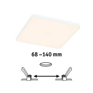 Paulmann Veluna Edge LED LED süllyesztett IP44 3000K 16x16cm 16x16cm kép