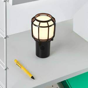 MARSET Chispa LED akkus terasz IP44 fekete kép