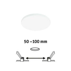 Paulmann Veluna Edge LED süllyesztett IP44 4, 000K Ø 12cm kép