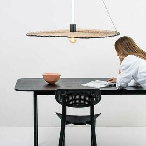Costas függőlámpa, dönthető rattan ernyő, Ø 100cm kép