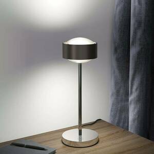 Puk! 120 Eye Table LED, matt lencsék, barna/króm kép