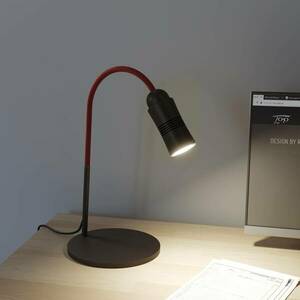 Neo! Table LED asztali lámpa dimm fekete/piros kép