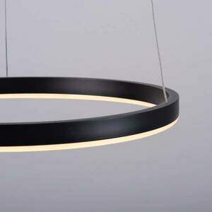 Ritus LED-es függőlámpa, Ø 39, 3cm, antracit kép