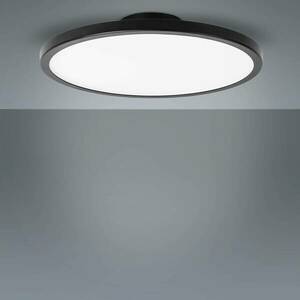 LIGHTME LED mennyezeti lámpa Aqua Ø 30.2cm fekete kép