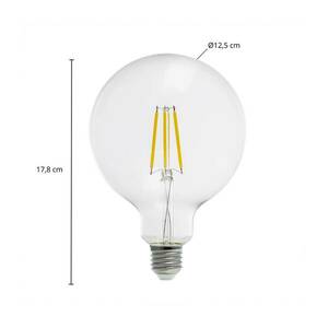 Arcchio LED gömb izzó G125 E27 3, 8W 3000 K 806 lm kép