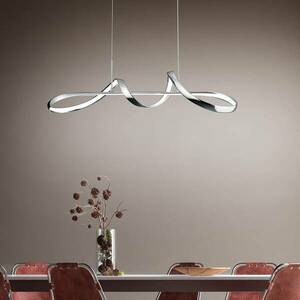 LED lógó világítás Perugia, switch-dimmer, króm kép