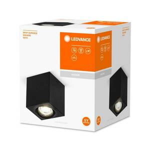LEDVANCE Surface Square mennyezeti GU10 fekete kép