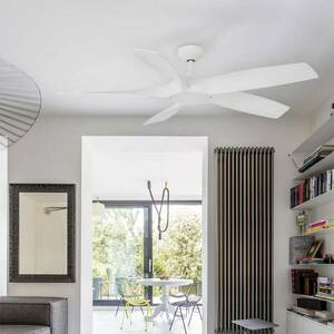 Mennyezeti ventilátor Cocos L LED lámpa, DC, fehér kép