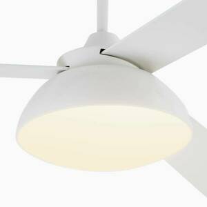 Mennyezeti ventilátor Rodas LED lámpával, fehér kép