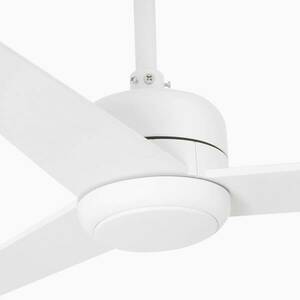 Mennyezeti ventilátor Nuu, háromszárnyú, fehér kép