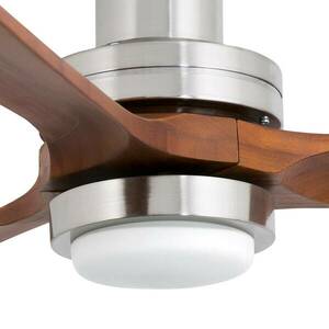 Lantau L mennyezeti ventilátor LED nikkel/s.fenyő kép