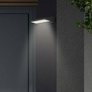 Bergen LED kültéri fali lámpa fekete 4000K kép