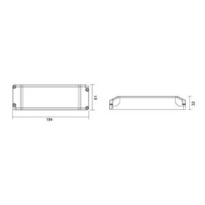 LED meghajtó Basic, CV, Q8H-24-75W kép