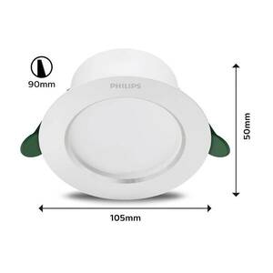 Philips Diamond Cut LED spot 10.5cm 400lm/2.2W 840 kép