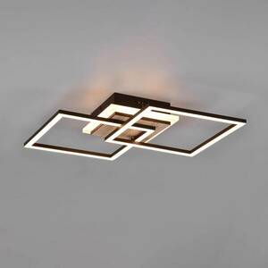 LED mennyezeti lámpa Giro 3 izzós szögletes táv kép