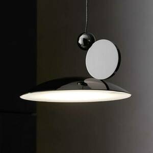 Equilibrium LED függőlámpa Ø 18cm fekete/nikkel kép