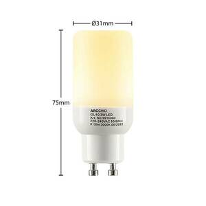Arcchio LED fénycső GU10 3 W 3000 K 4-es készlet kép