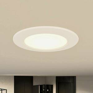 Prios LED süllyesztett lámpa Rida, 11.5cm, 9W, 10db, CCT, dimmelhető kép