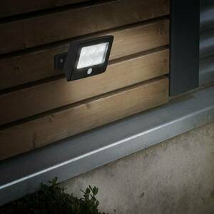 LED kültéri spot Kollig érzékelővel, IP54, fekete kép