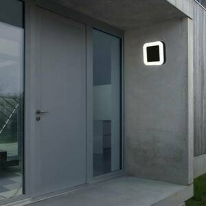 LED kültéri világítás Riga, szögletes 19x19cm IP44 kép