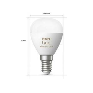Philips Hue White&Color Ambiance E14 5, 1 W 2-es kép