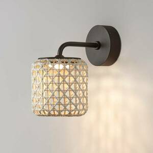 Bover Nans A LED kültéri fali lámpa, bézs, Ø 16.7cm kép