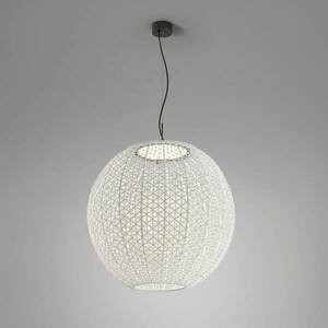 Bover Nans Sphere S/80 LED kültéri függőlámpa bézs színben kép