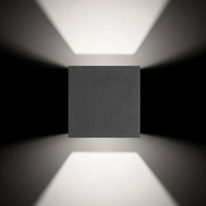 LED külső fali lámpa 5080 fel/le grafit kép