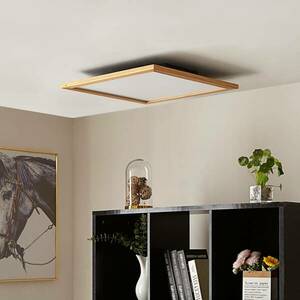 Lucande Joren LED mennyezeti világítás fa 52 cm kép