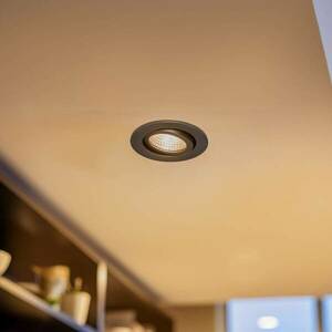BRUMBERG LED beép. spot 38° kerek fekete 3 000K kép