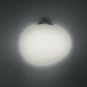 Foscarini Gregg grande semi 2 fali lámpa, grafit kép