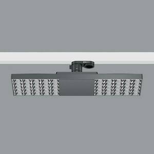 ERCO Jilly 230V 15W ovális széles 840 fekete/ezüst kép