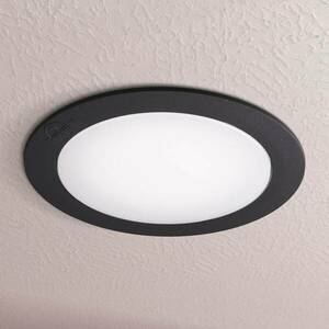LED-es downlight Teresa 160, GX53, CCT, 10W, fekete kép