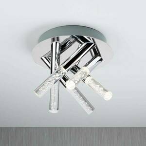 Flush Bubbles LED mennyezeti lámpa IP44, öt izzós kép