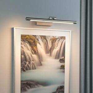 Paulmann Mingo LED-es képvilágító lámpa 41, 5 cm alumínium, nyírfa. kép