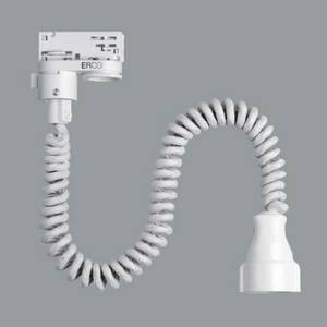 ERCO 3-fázisú adapterkábel Schuko aljzat, fehér kép