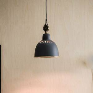 PR Home Cleveland függőlámpa 23 cm szürke/s.réz kép