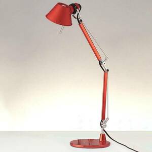 Artemide Tolomeo Micro asztali lámpa, piros kép