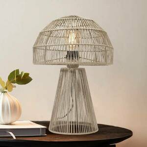 PR Home Porcini asztali lámpa 37cm magas, bézs kép