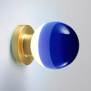 MARSET Dipping Light A2 LED fali lámpa kék/s.réz kép