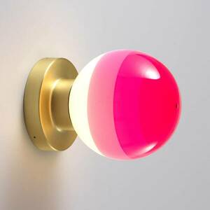 MARSET Dipping Light A2 LED fali lámpa rózsa/s.réz kép
