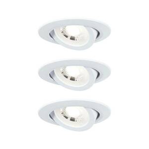 Paulmann LED beép. lámpa 93388, 3x4, 8W szett fehér kép