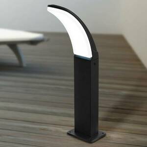 Fiumicino LED talapzati lámpa, ívelt alakú kép