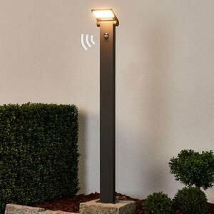 LED árbóc lámpa Marius, 100 cm-es, érzékelővel kép
