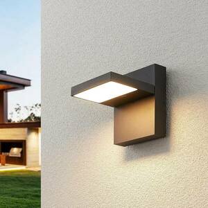 LED kültéri fali lámpa Silvan, s.szürke kép
