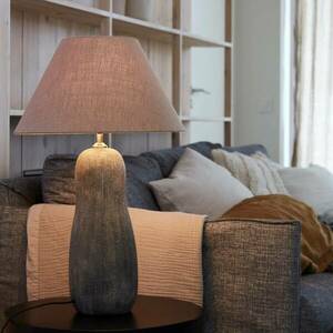 PR Home Sally asztali lámpa Ø42cm kerámia/vászon kép